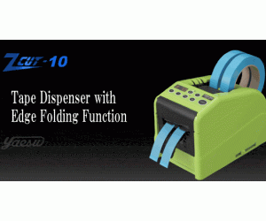 ZCUT-10 Tape Dispenser with Edge Folding Option